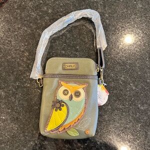 Chala | Olive Owl Crossbody Bag